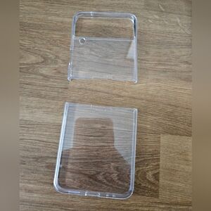 Clear Hardshell Galaxy Z-Flip 4 Case